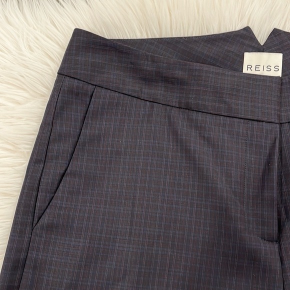 REISS Esther Jon Straight Leg Wool Suit Pants - Picture 9 of 16